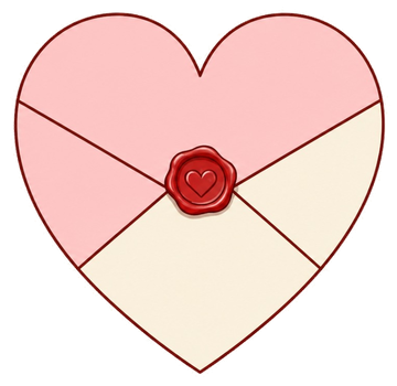 Sweethearts Invitations heart logo